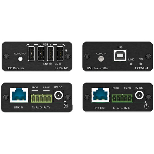 Kramer EXT3-U-KIT USB 2.0 PoC Extender Kit