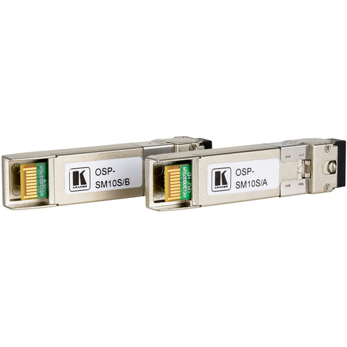 Kramer Optical SFP+ Transceiver over 10G 1270/1330nm Simplex SM Fiber (Pair)