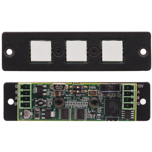 Kramer RC-3TBU 3-Button Remote Control Panel with USB