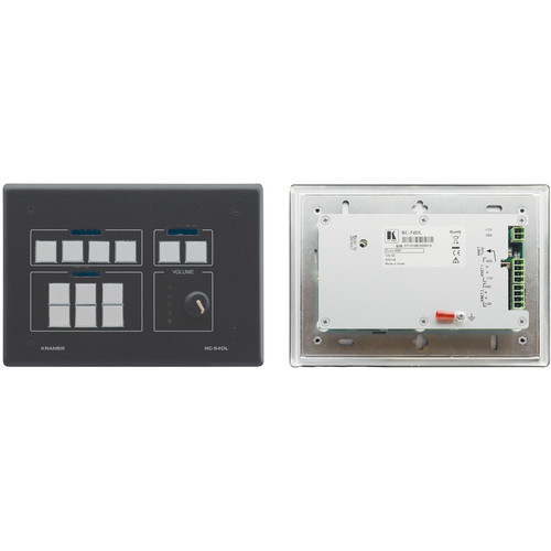Kramer 12-Button K-NET Auxiliary Control Panel (Gray)