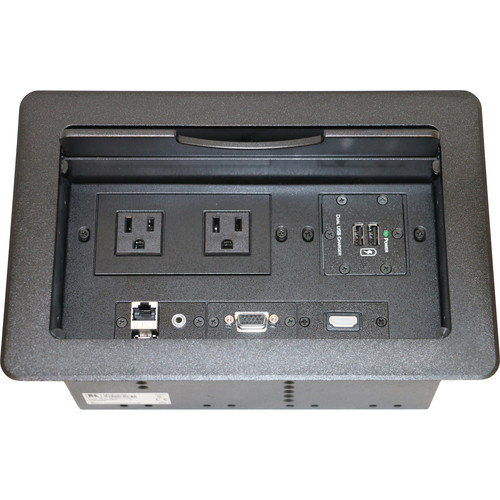 Kramer TBUS-10-C3 Fully Assembled Tabletop Enclosure (Black)