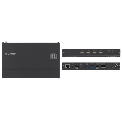 Kramer 4K UHD HDMI/Audio/USB/RS-232/IR over HDBaseT 2.0 Twisted Pair Receiver