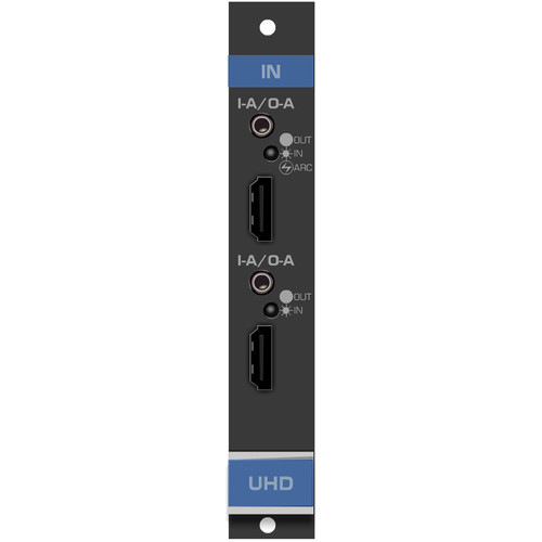 Kramer 2-Output 4K HDMI with Selectable Analog Audio Card for VS-1616D Matrix Switcher (F-16)