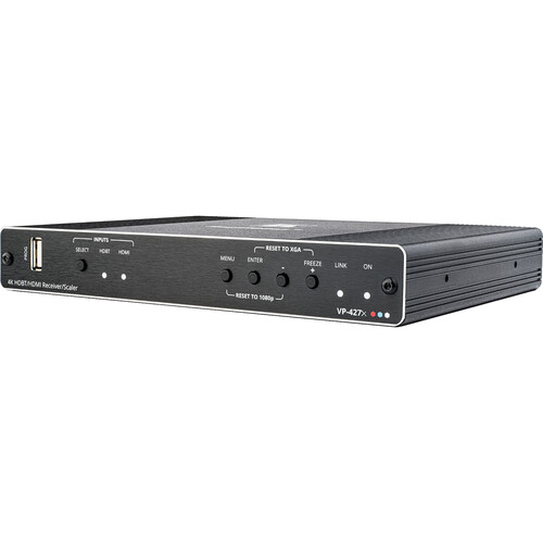 Kramer 4K Auto-Switcher/Scaler Receiver over Long-Reach HDBaseT