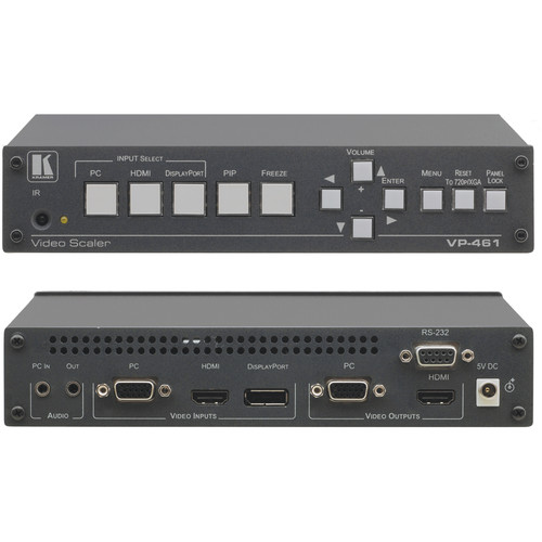 Kramer VP-461 3-Input Analog & HDMI ProScale Presentation Switcher/Scaler