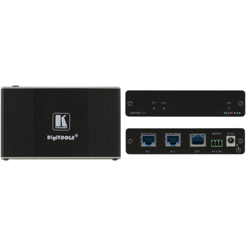Kramer VS-21T 2 x 1 Selector for Ethernet and HDBaseT Signals
