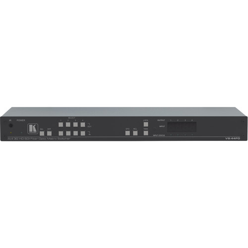 Kramer VS-44FO 1x1 to 4x4 3G-SDI over Fiber Matrix Switcher