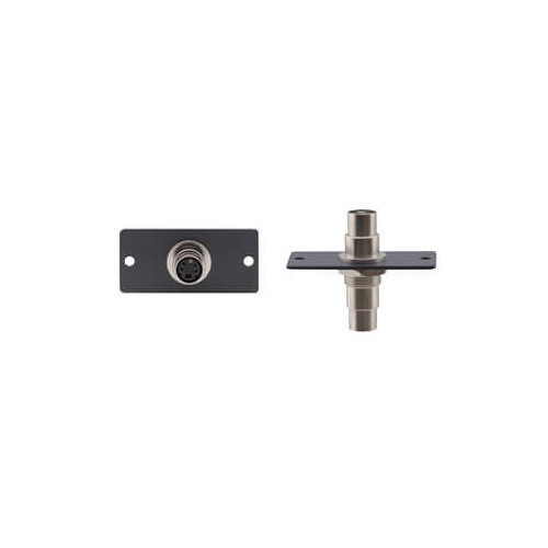 Kramer S-Video Female 4-Pin mini-DIN Wall Plate Insert (Gray)