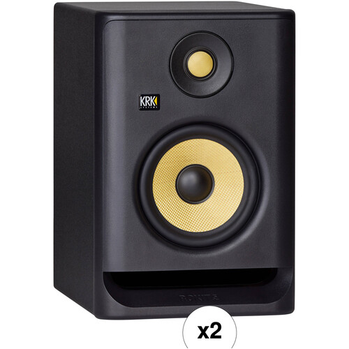 KRK ROKIT 5 G4 5" 2-Way Active Studio Monitor (Black, Pair)
