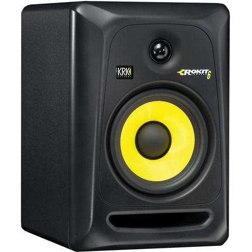 KRK ROKIT 6 G3 - 73W 6" Two-Way Active Studio Monitor (Single, Black)