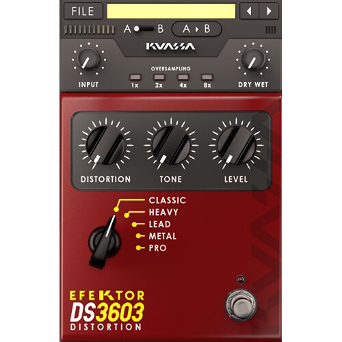 Kuassa Efektor DS3603 Distortion Effects Software (Download)