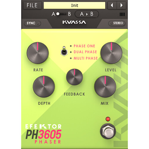 Kuassa Efektor PH3605 Phaser Effect Software (Download)