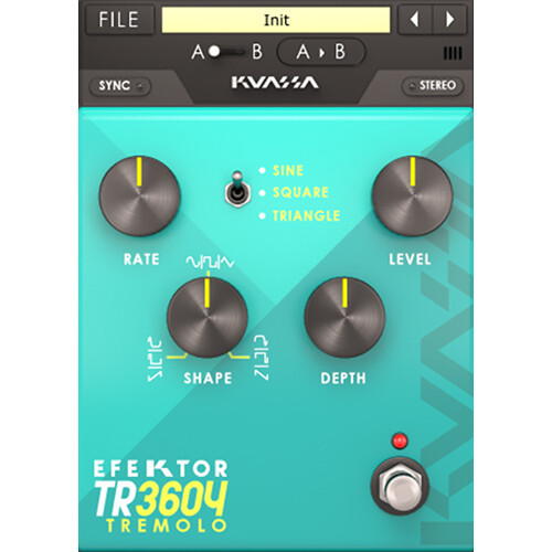 Kuassa Efektor TR3604 Tremolo Effect Software (Download)