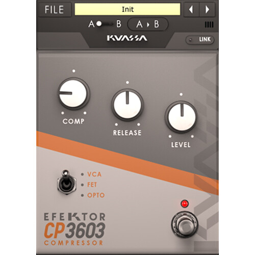 Kuassa Efektor CP3603 Compressor Software Plug-In (Download)