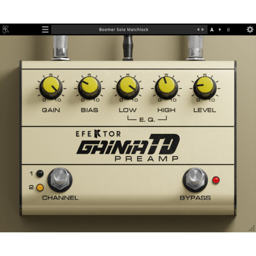 Kuassa Efektor Gainia TD Preamp Audio Plug-In