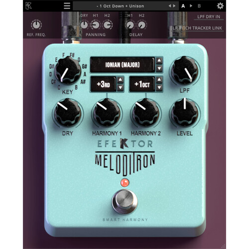 Kuassa Efektor Meloditron Smart Harmony Audio Plug-In