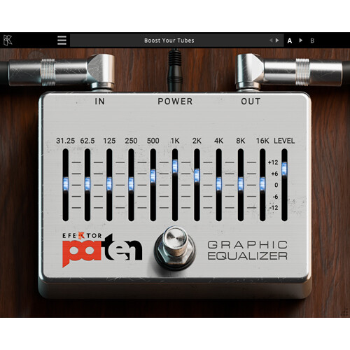 Kuassa Efektor PATEN 10-Band Graphic Equalizer Pedal