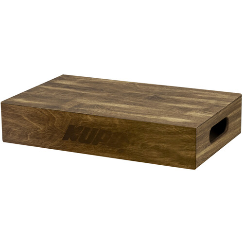 Kupo Brown-Stained Apple Box (Half)