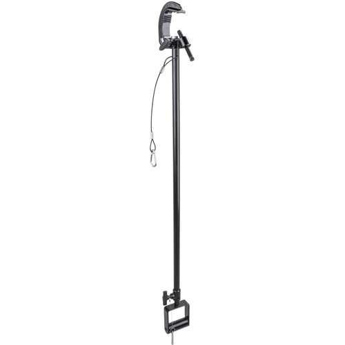 Kupo Lightweight Telescopic Hanger with Stirrup Head (Short, Black)