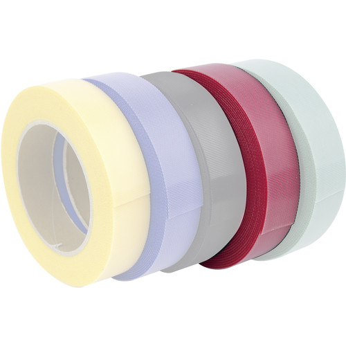 Kupo MEZ EZ-Tie Roll (1.2" x 6.6 yd, Red)
