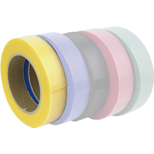 Kupo MEZ EZ-Tie Roll (1.2" x 6.6 yd, Yellow)