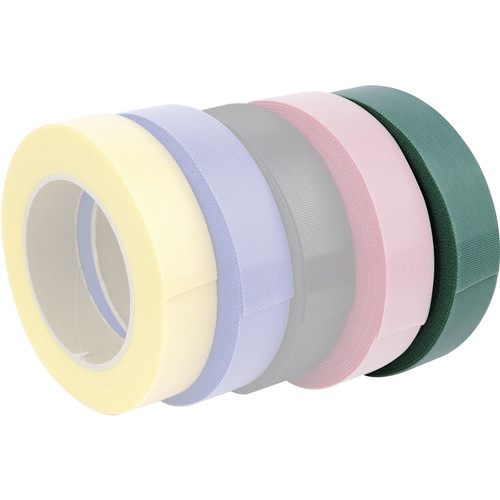 Kupo MEZ EZ-Tie Roll (1.2" x 6.6 yd, Green)