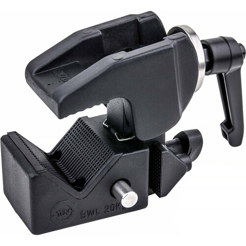 Kupo Convi Clamp With Adjustable Handle (Black Finish)