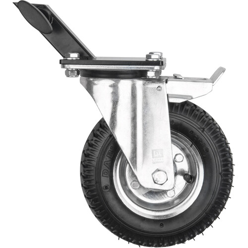 Kupo 8" Pneumatic Wheel with Square Speed Adapter (Set of 3)