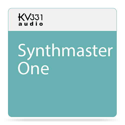 KV331 Audio SynthMaster One - Wavetable Synthesizer Plug-In (Download)