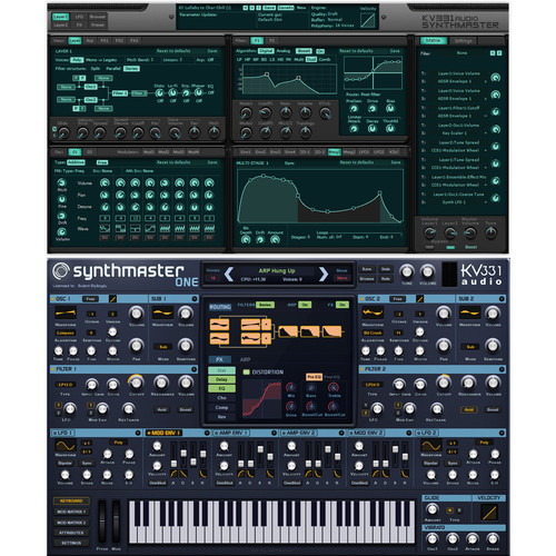 KV331 Audio SynthMaster Everything Bundle Upgrade from SynthMaster One Music Production Plug-Ins