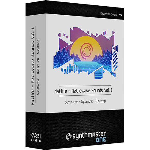 KV331 Audio NatLife Retrowave Sounds Volume 1 Expansion Pack for SynthMaster One (Download)