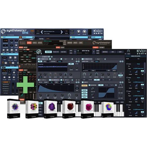 KV331 Audio SynthMaster Producer Bundle (Upgrade from SynthMaster 2)
