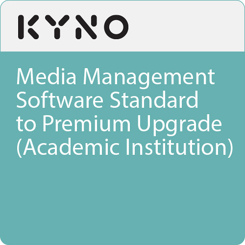 KYNO Media Management Software Standard to Premium Upgrade (Academic Institution, Download)