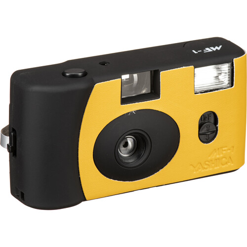 Yashica MF-1 35mm Film Camera (Black & Orange) YAS-SACMF 1-BO