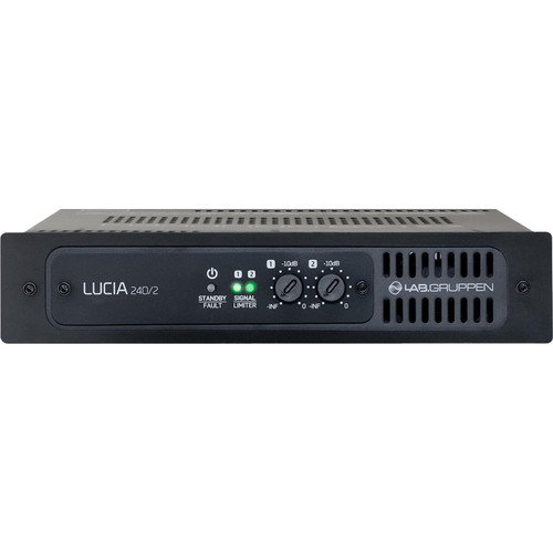 Lab.Gruppen LUCIA 240/2 Compact Matrix Amplifier for Installations (2 x 120W)