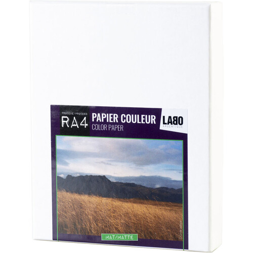 Labo Argentique Crystal Archival Matte RA-4 Paper (4 x 5", 50-Sheets)