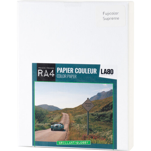 Labo Argentique Crystal Archival Glossy RA-4 Paper (4 x 5", 50-Sheets)