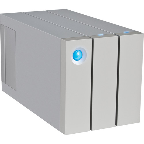 LaCie 2big 12TB 2-Bay Thunderbolt 2 RAID Array (2 x 6TB, Retail Packaging)