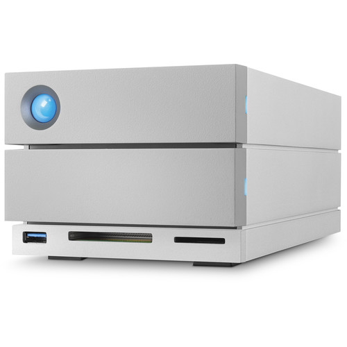 LaCie 32TB 2big Dock 2-Bay RAID Array Thunderbolt 3