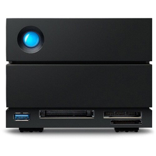 【未使用】外付けHDD 20TB LaCie 2big Dock USB/TB3 LaCie 32TB 2big Dock 2-Bay Thunderbolt 3 RAID Array STLG32000400