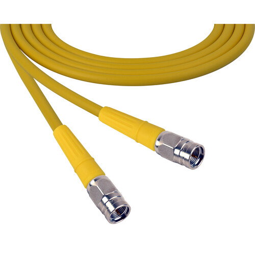 Laird Digital Cinema Belden 1505A Female to Female RG59 Digital Coax Cable (Yellow, 200')
