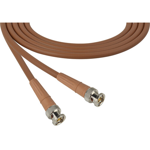 Laird Digital Cinema Belden 1694A SDI/HDTV RG6 BNC Cable (Brown, 100')