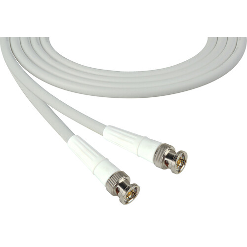 Laird Digital Cinema Belden 1694A SDI/HDTV RG6 BNC Cable (White, 100')