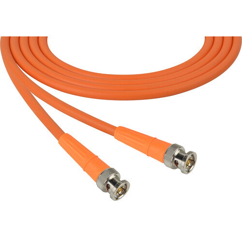Laird Digital Cinema Belden 1694A SDI/HDTV RG6 BNC Cable (Orange, 75')