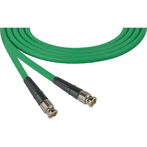 Laird Digital Cinema Canare LV-61S RG59 BNC to BNC Video Cable (50', Green)