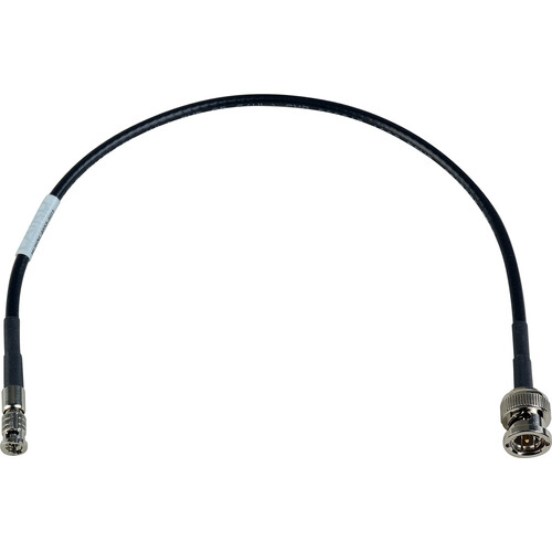 Laird Digital Cinema 4855R High-Density HD-BNC Male to Standard BNC Male 12G HD-SDI Cable (3')