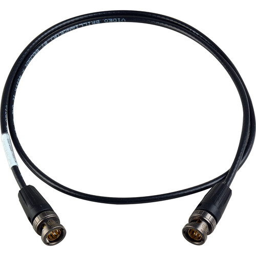Laird Digital Cinema RTBNC-4855 Series 12G-SDI 4K UHD rearTWIST BNC Cable (50', Black)