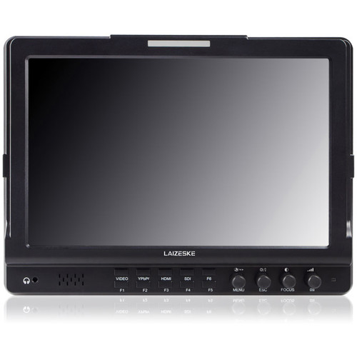 Laizeske 10.1" 1280 x 800 3G-SDI HDMI Camera-Top IPS Monitor with Peaking Focus