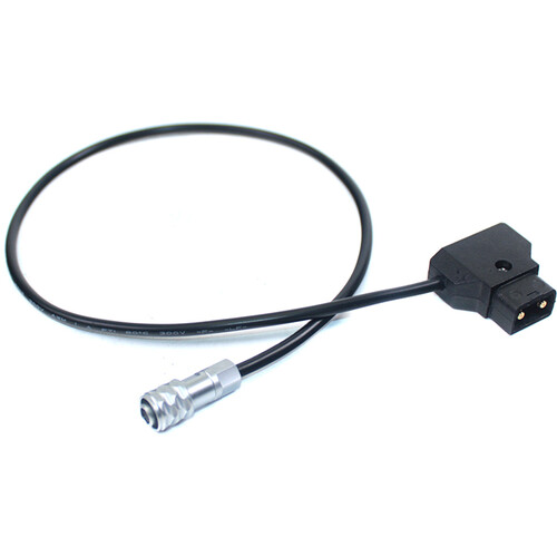 LanParte Regulated D-Tap 12V Power Cable for Blackmagic Pocket Cinema Camera 4K (17.3")