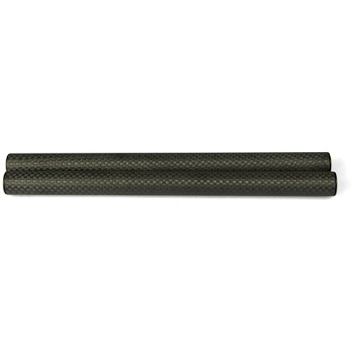 LanParte Carbon Fiber 15mm Rods (Pair, 7.9")